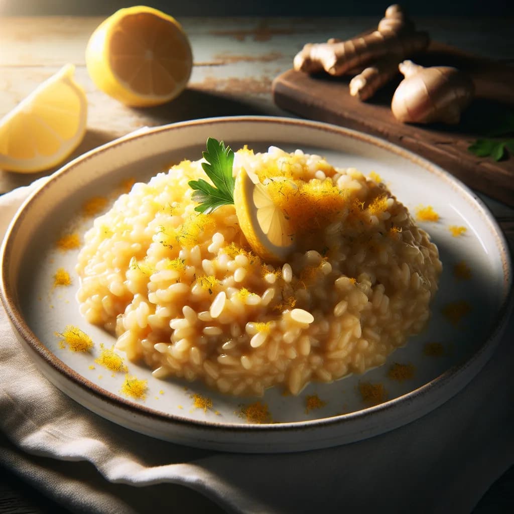 Risotto allo Zenzero e Limone