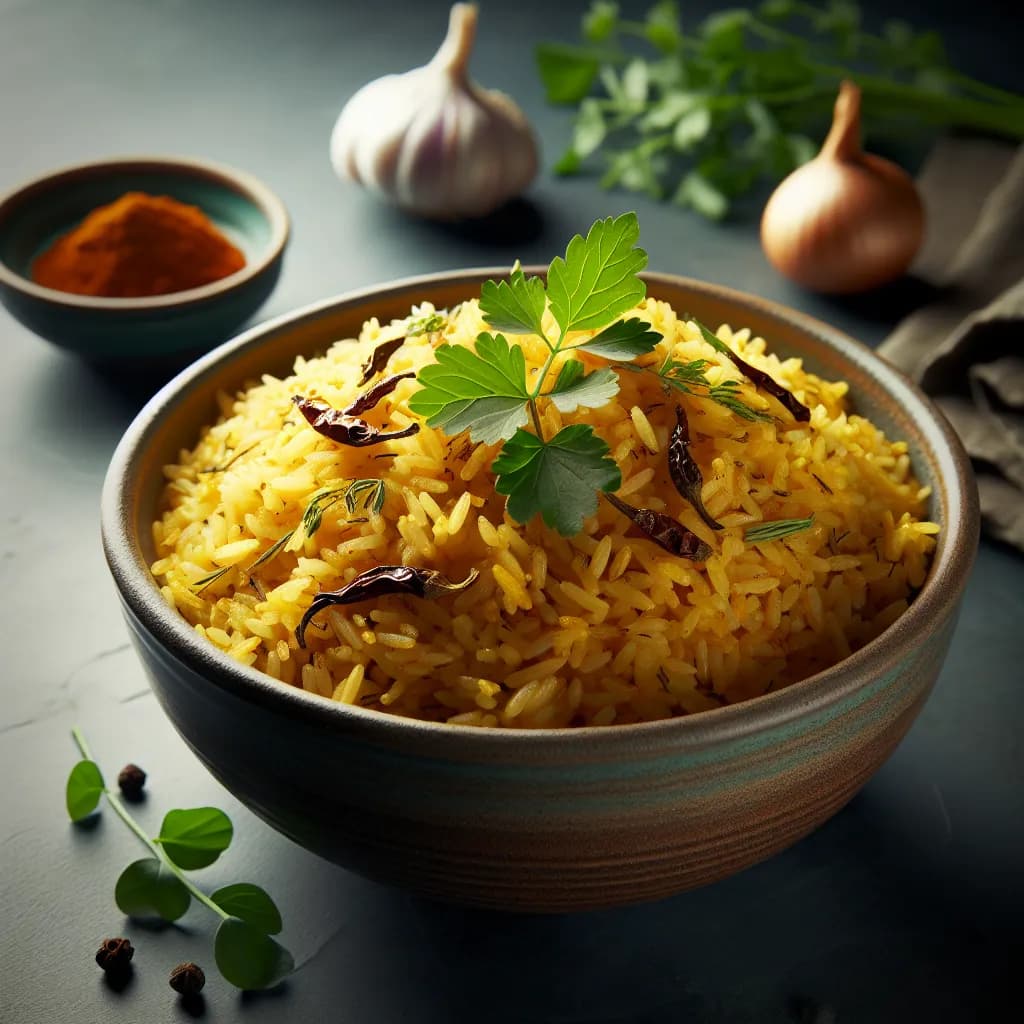 Riz Épicé à l'Indienne
