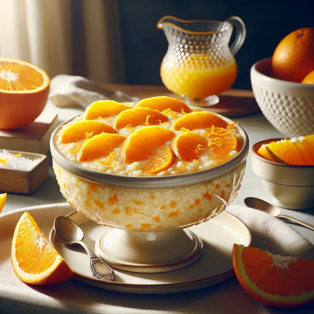 Riz au Lait à l'Orange