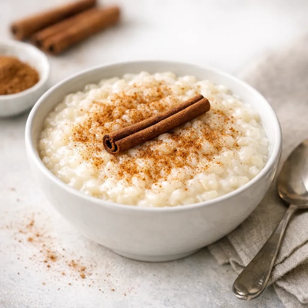 Riz au lait à la cannelle