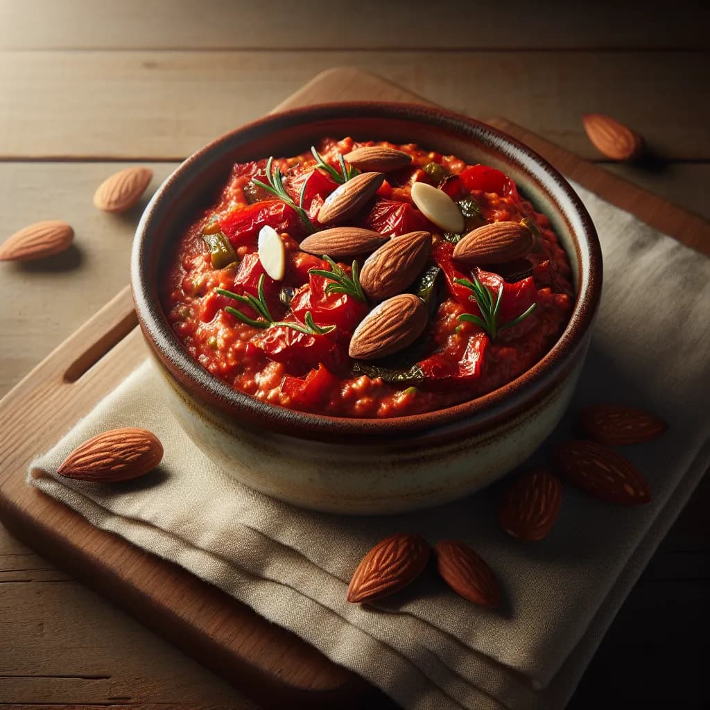 Roasted Tomato and Red Pepper Dip