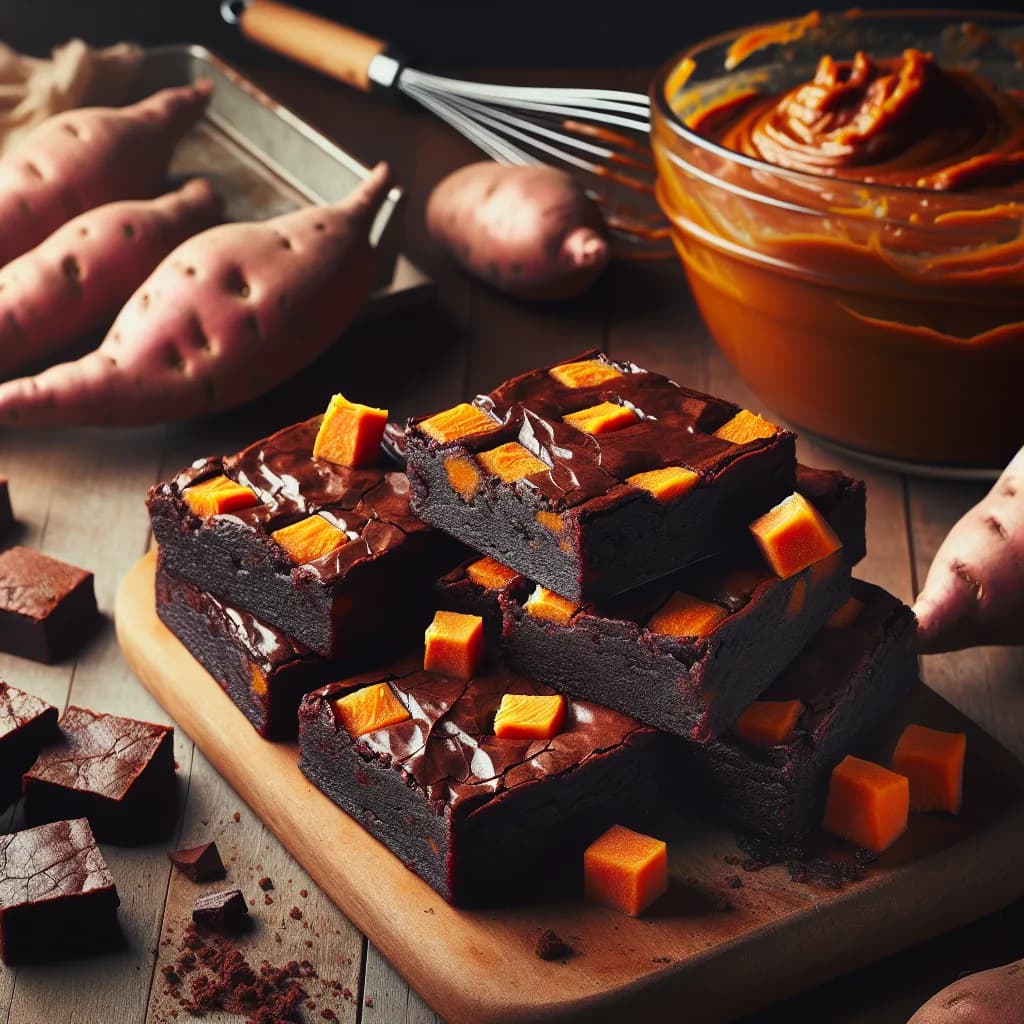 Süßkartoffel-Brownies