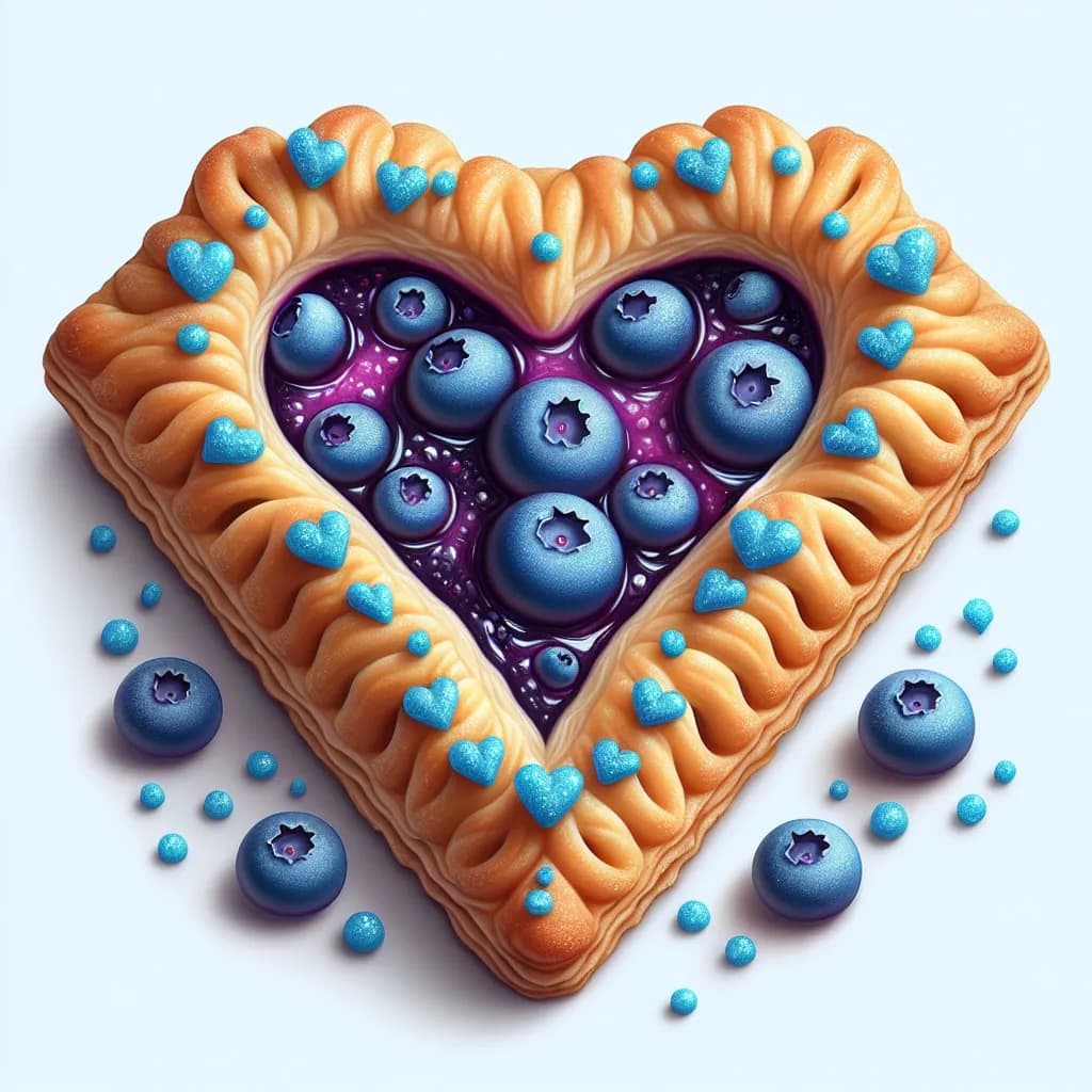 Sadness Blueberry Pop Tarts
