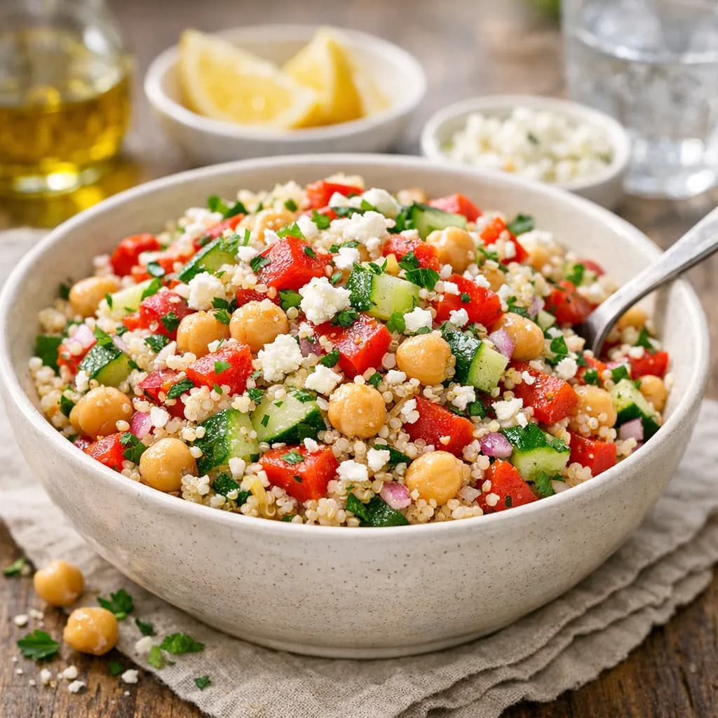 Salade Boris aux légumes croquants