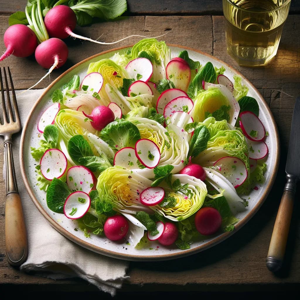 Salade Croquante de Radis et Endive