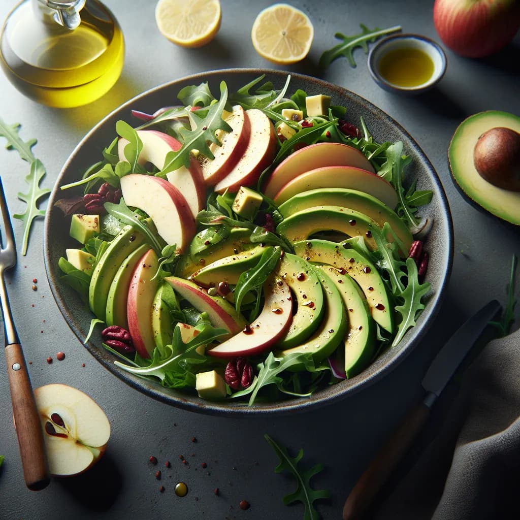 Salade de Pomme et Avocat