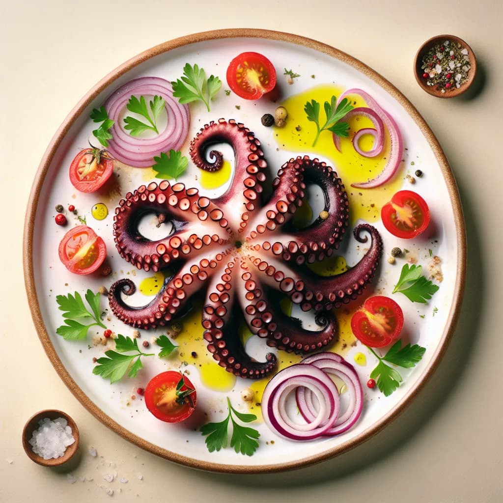 Salade de Poulpe Classique