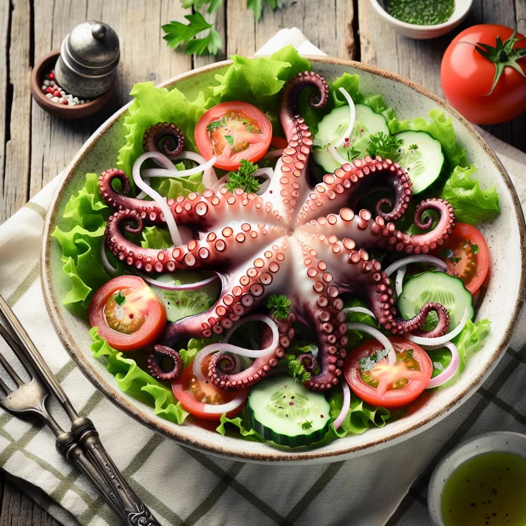 Salade de Poulpe