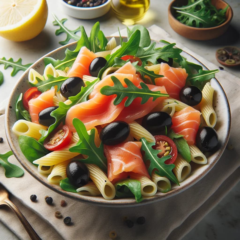 Salade de Saumon et Pâtes