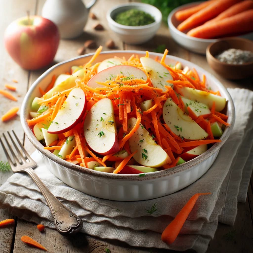 Salade de pommes et carottes