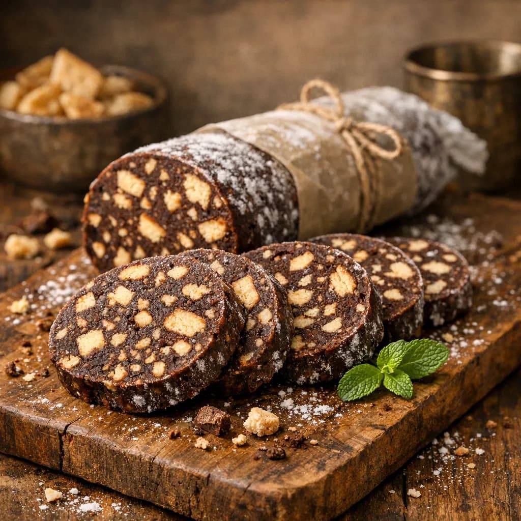 Salame de Chocolate Tradicional