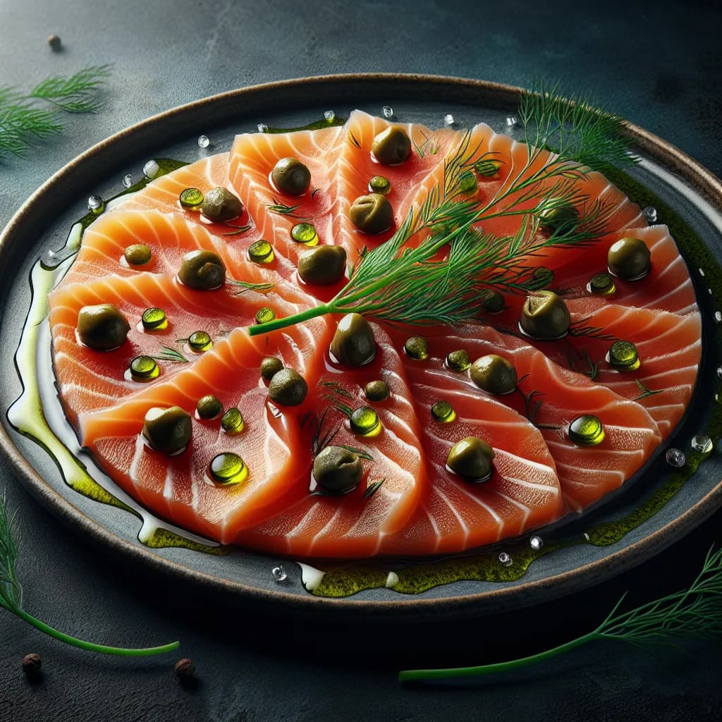 Salmon Carpaccio