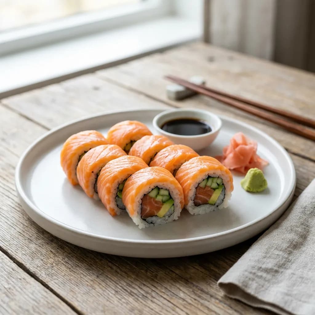 Salmon Sushi Rolls