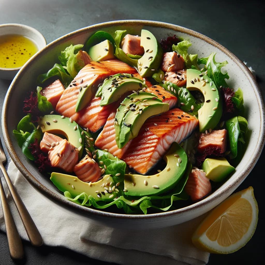 Salmon and Avocado Salad