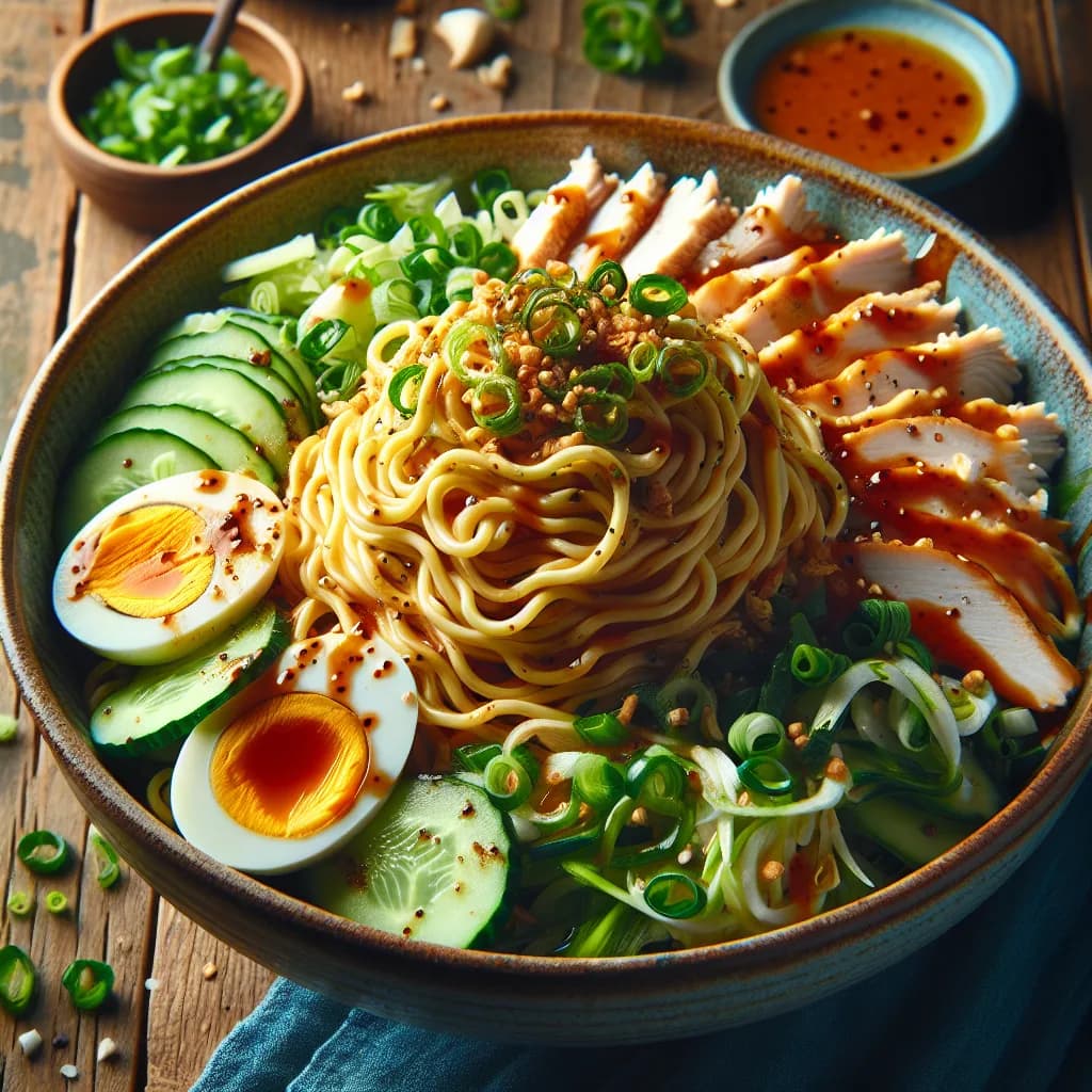 Samyang Ramen Salad