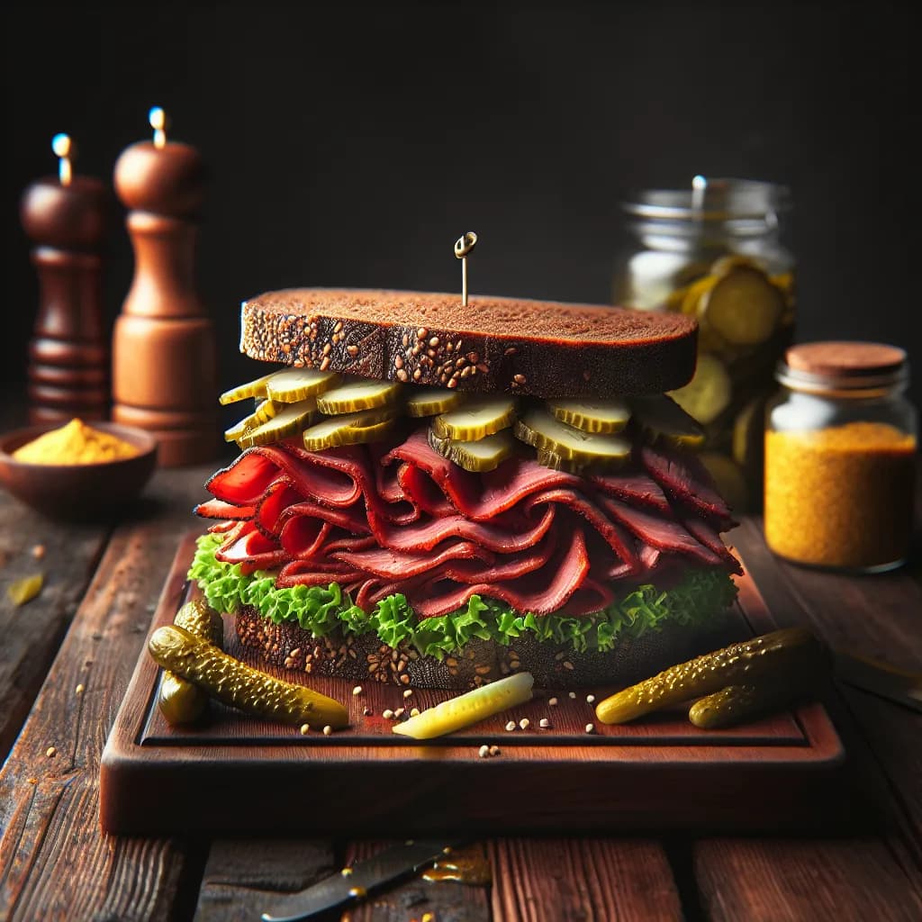 Sandwich au Pastrami