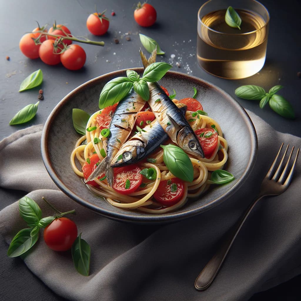 Sardine and Tomato Pasta