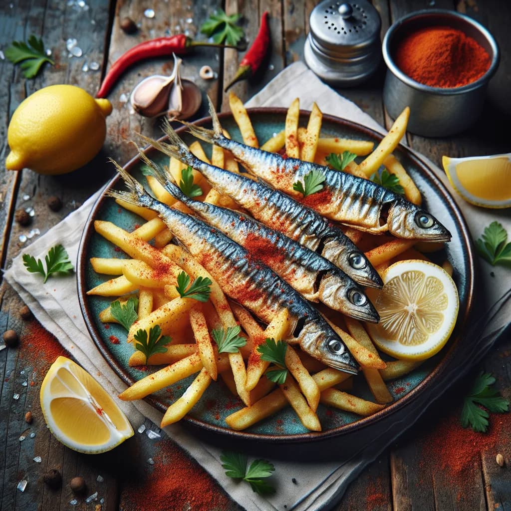 Sardines Frites à la Provençale