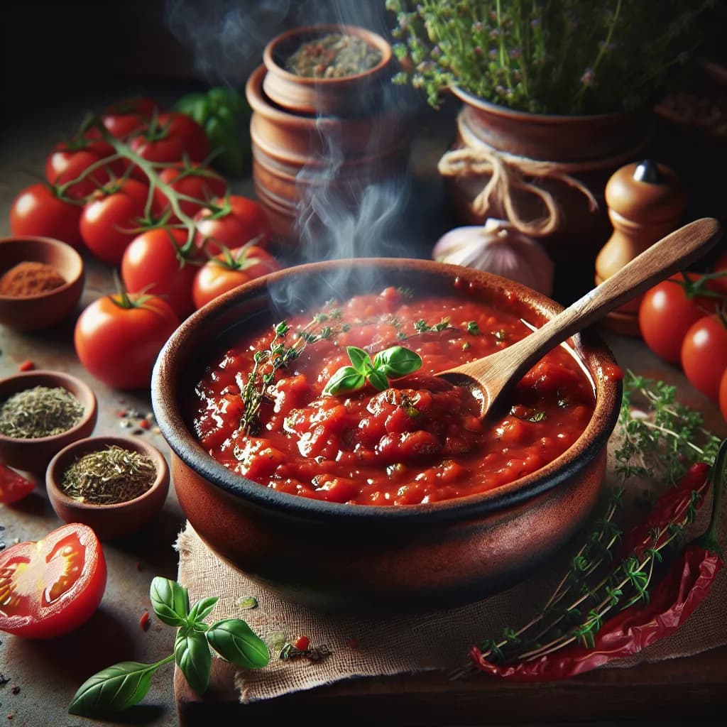 Sauce Tomate aux Herbes