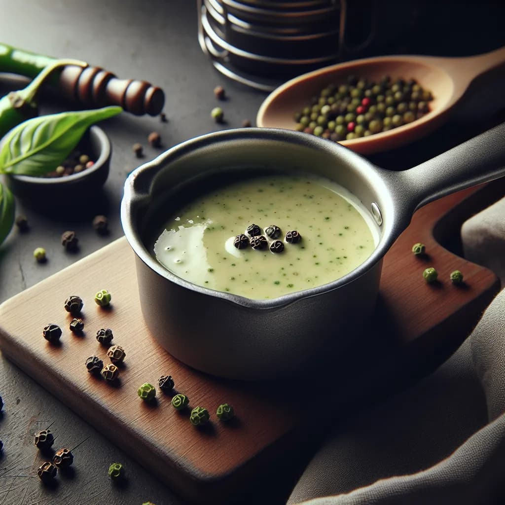 Sauce au Poivre Vert