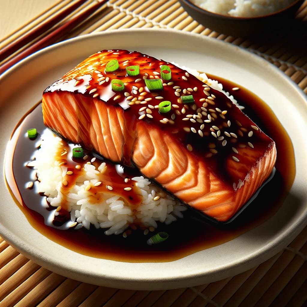 Saumon Teriyaki