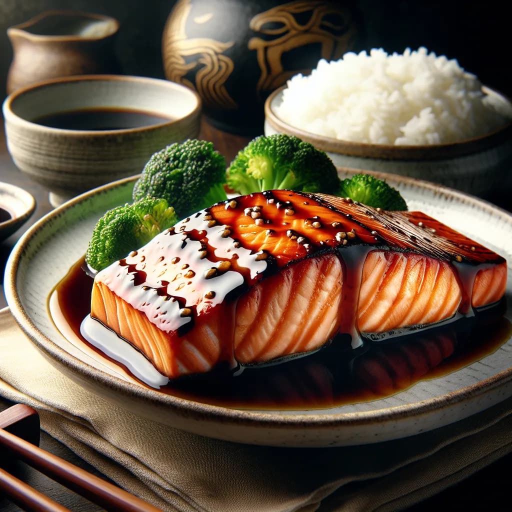 Saumon Teriyaki