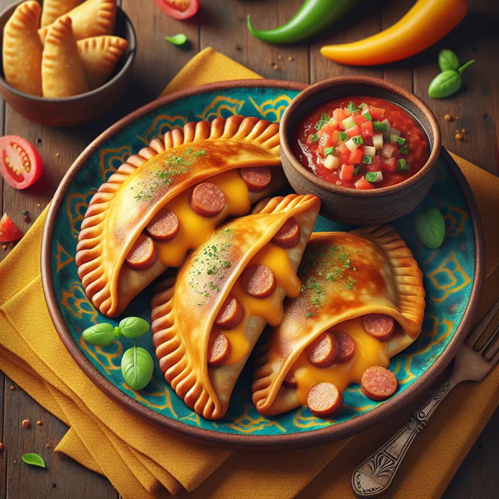 Sausage and Cheese Empanadas