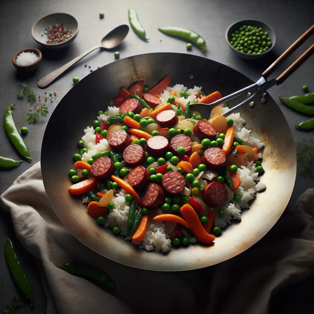 Sausage and Vegetable Stir Fry