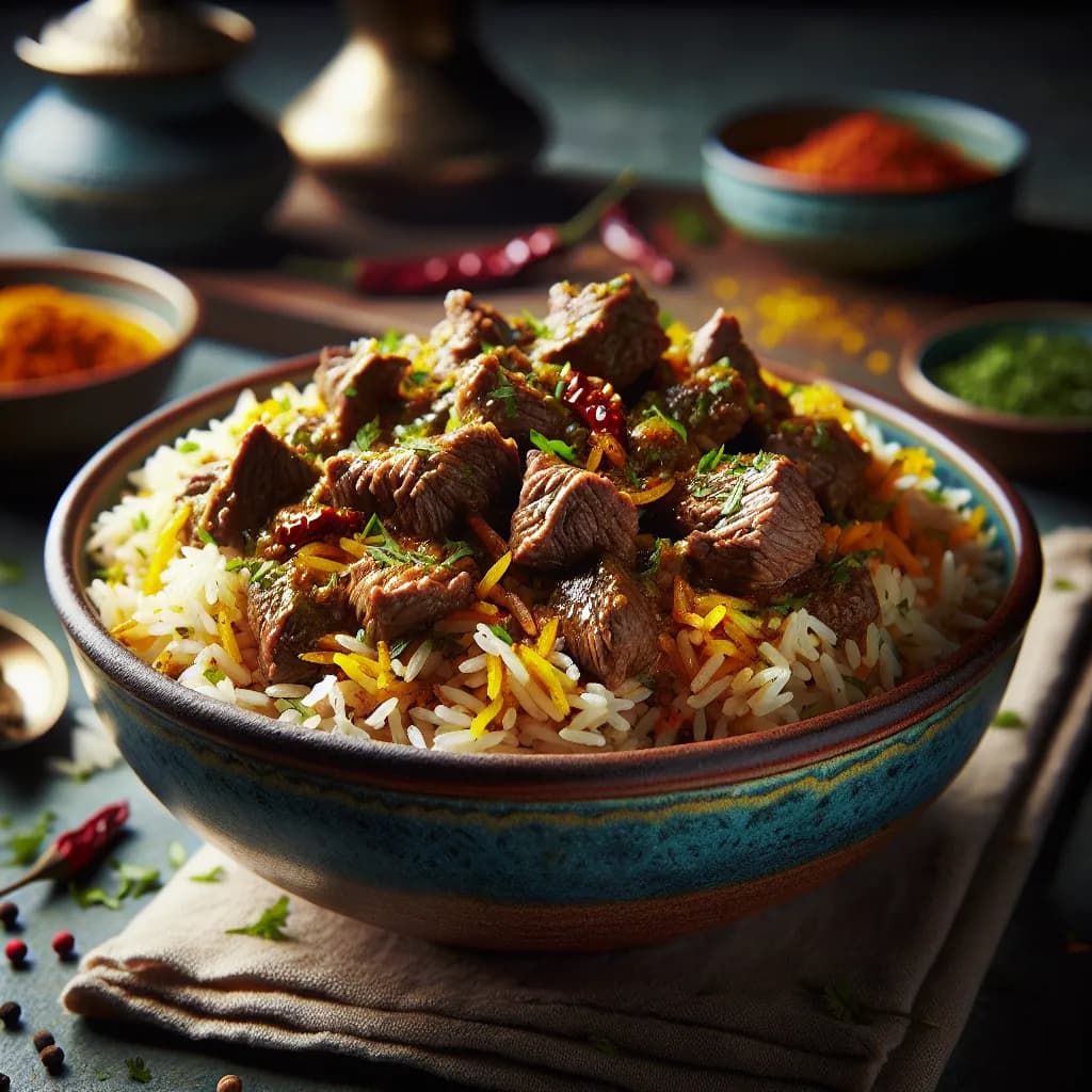 Savory Beef Pilau