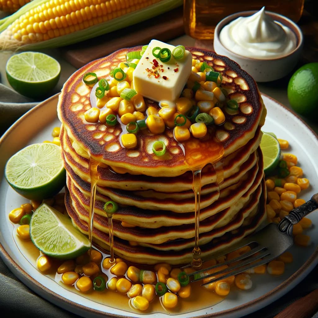 Savory Corn Pancakes