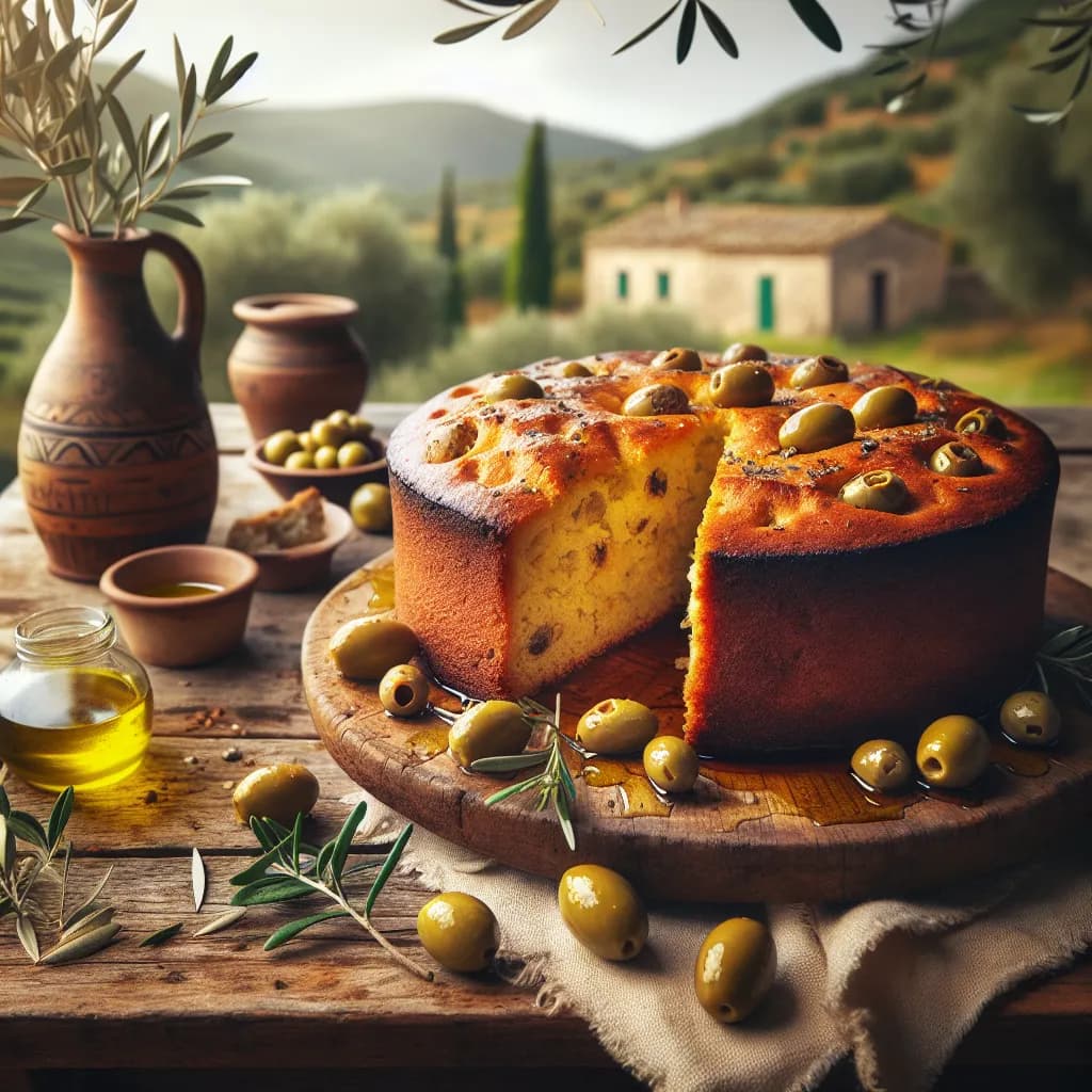 Savory Olive Oil Cake