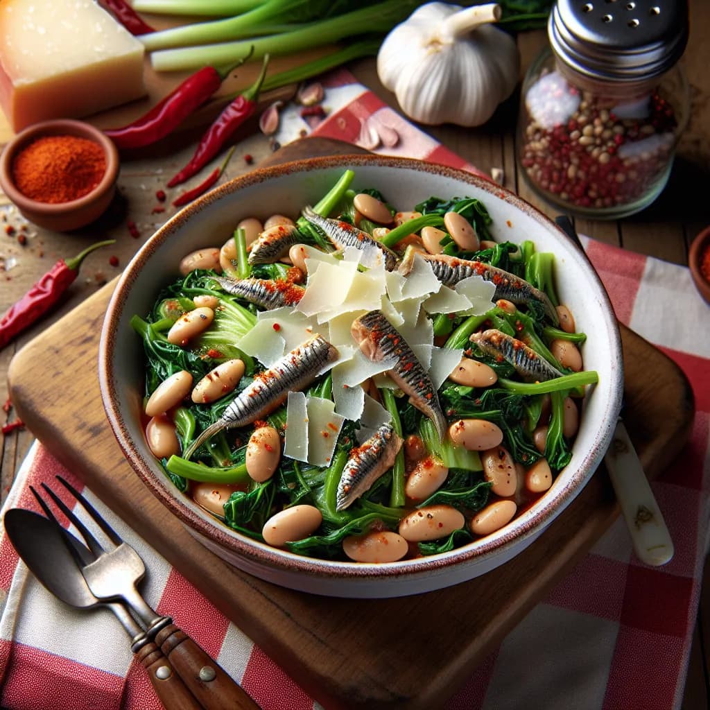 Scarole e Fagioli alla Napoletana