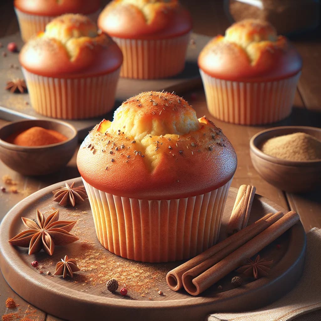 Scharfe Vanillemuffins