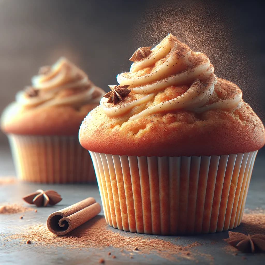 Scharfe Vanillemuffins