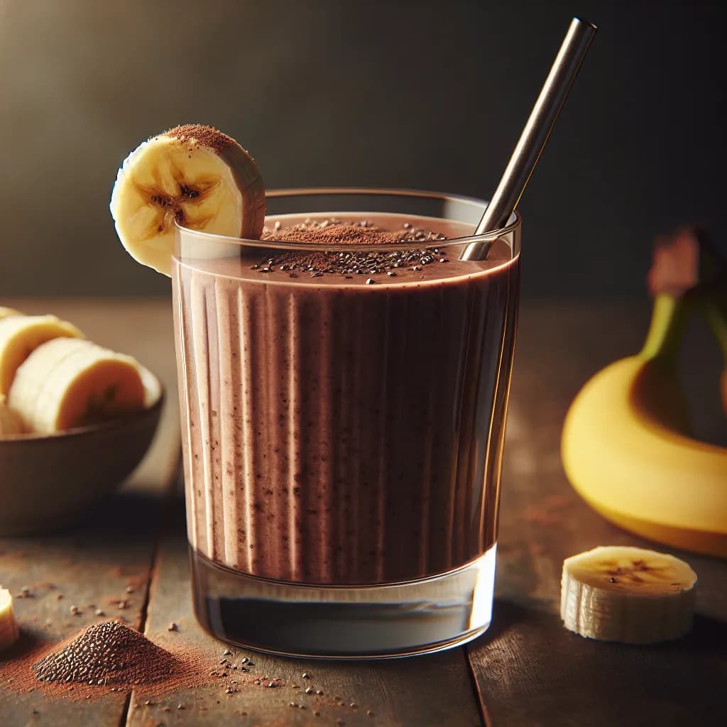 Schoko Bananen Smoothie