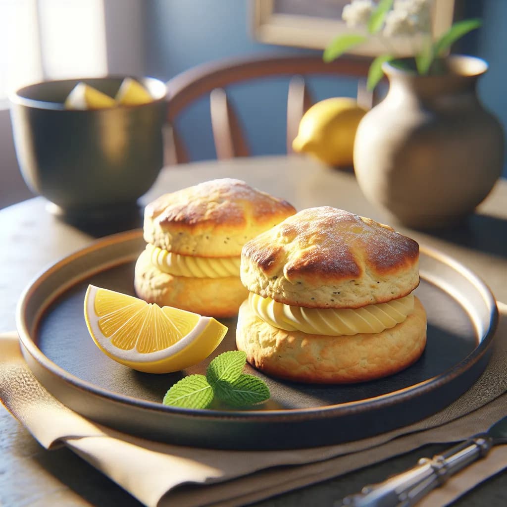 Scottish Lemon Scones