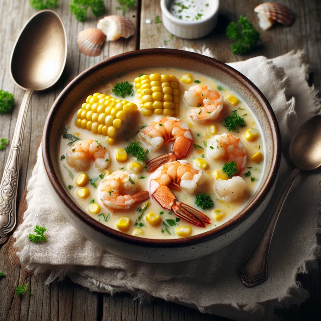 Seafood Corn Chowder