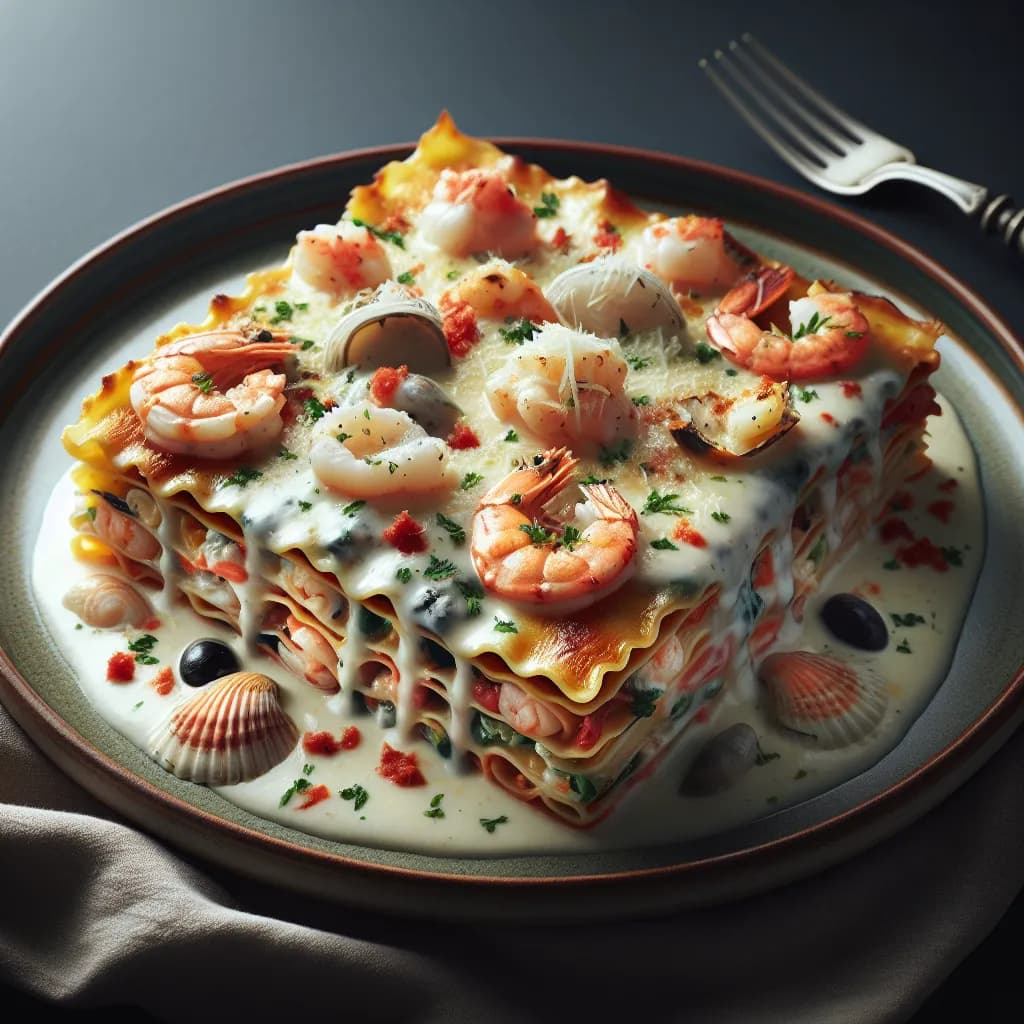 Seafood Lasagna