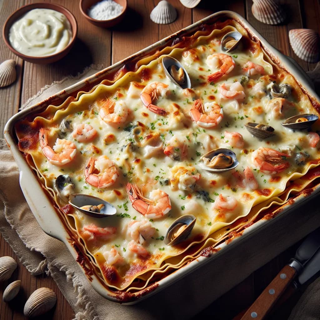 Seafood Lasagna