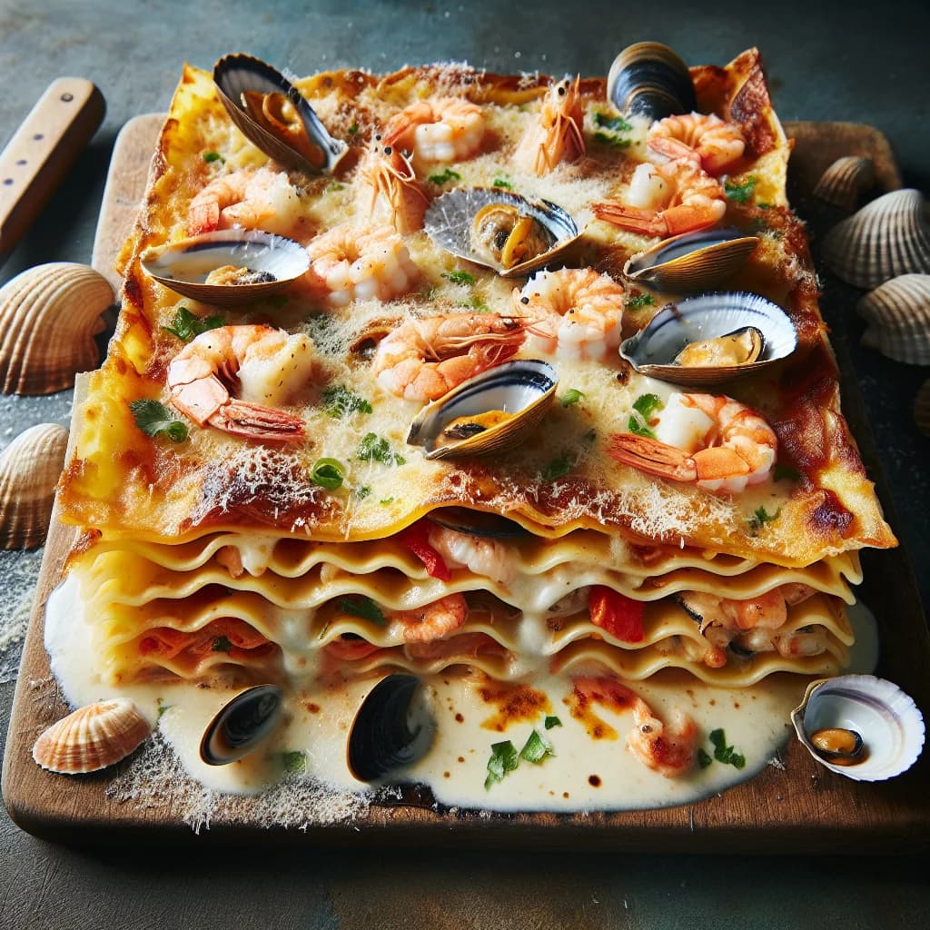 Seafood Lasagna