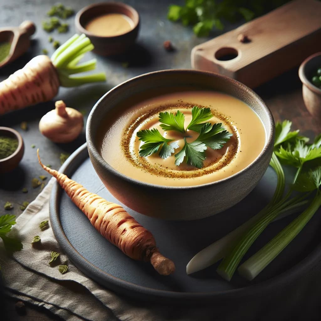 Sellerieknolle Suppe
