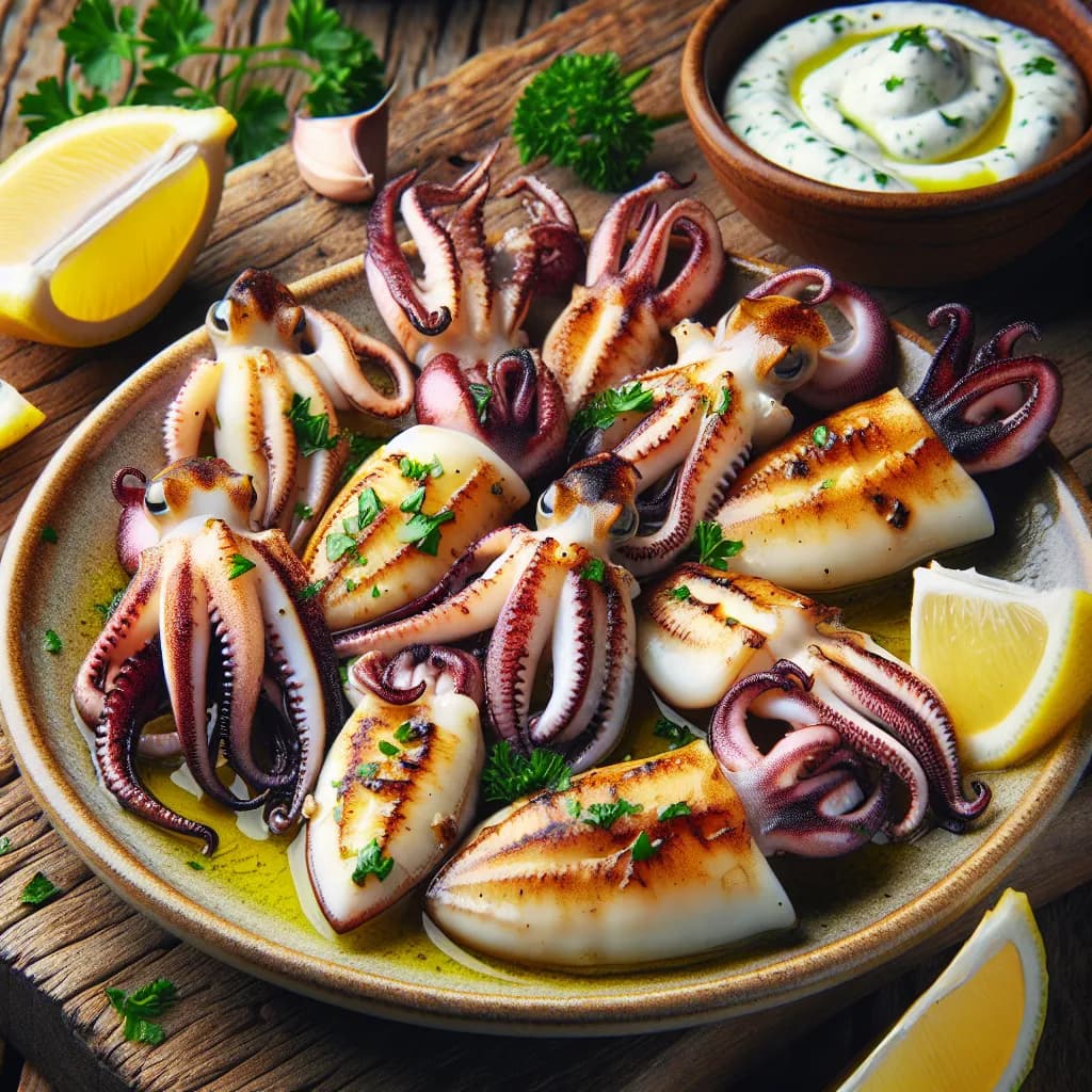 Seppie alla Griglia