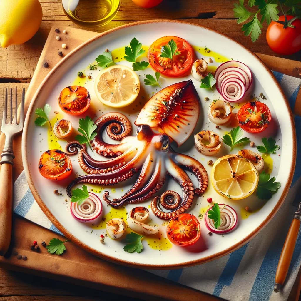 Seppie alla Griglia