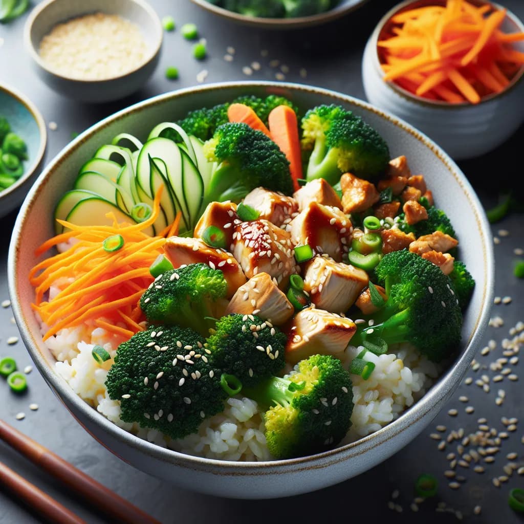 Sesame Rice Bowl