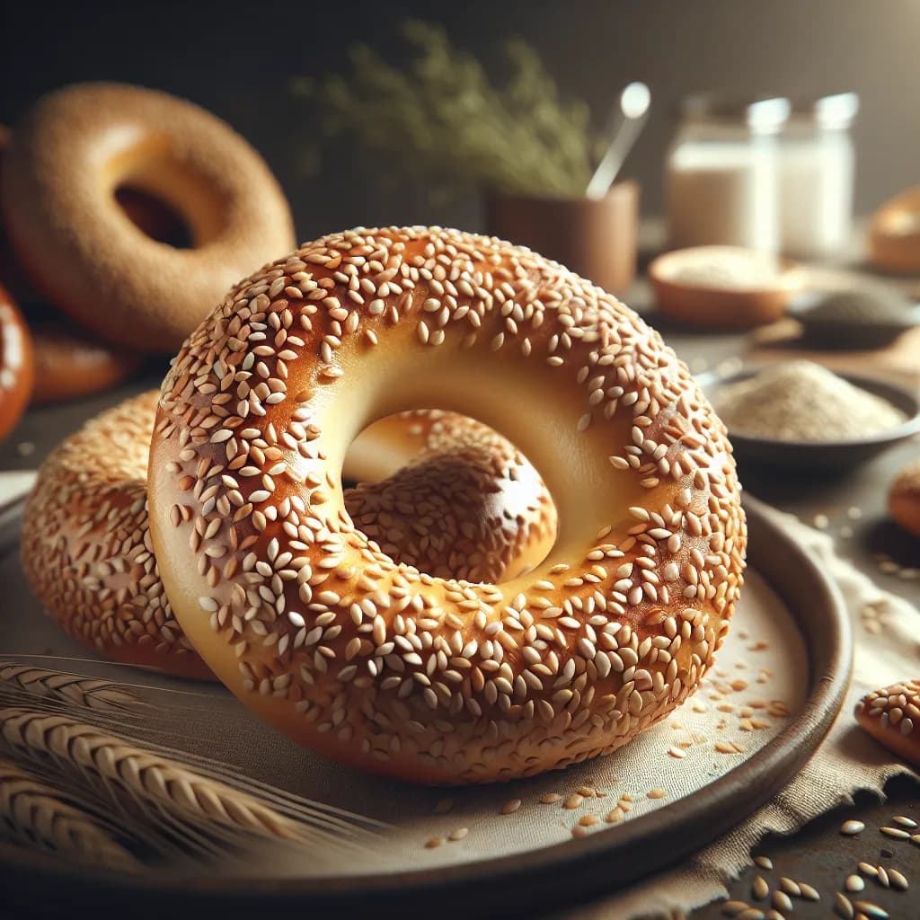 Sesame Seed Bagels