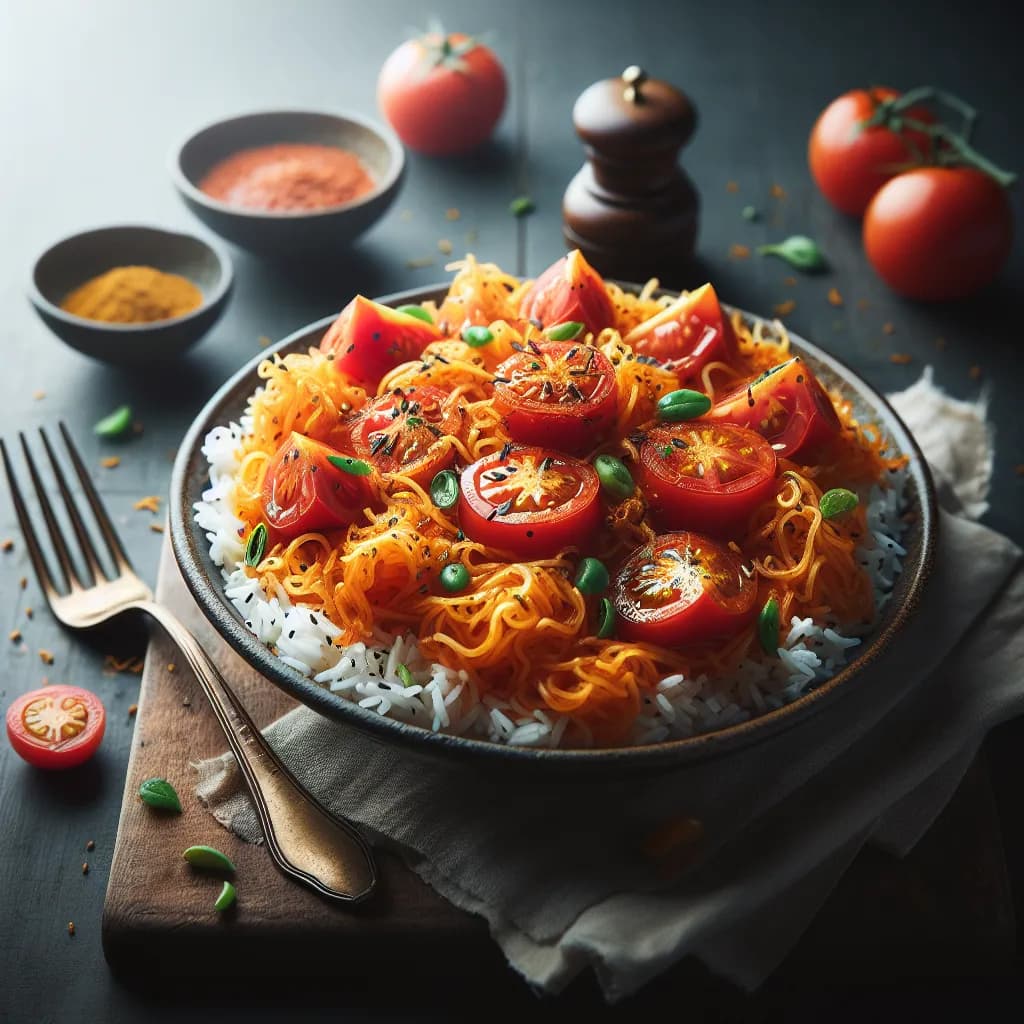 Sev Tomato Rice