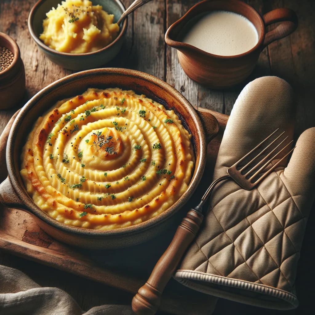 Sformato di Patate e Latte di Soia
