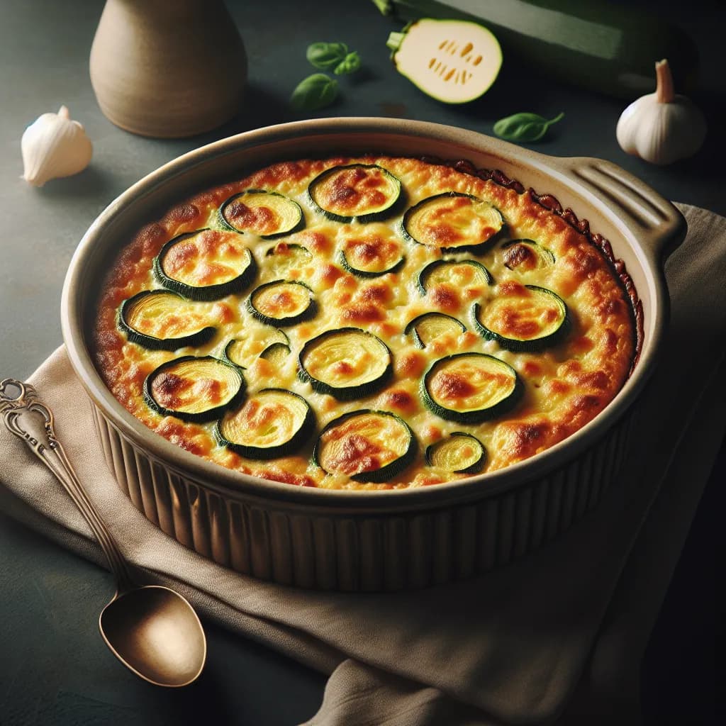 Sformato di Zucchine e Formaggio