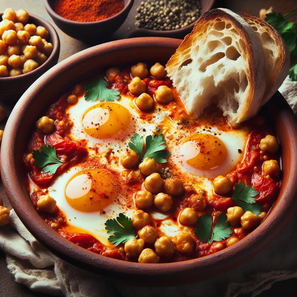 Shakshuka with Chickpeas