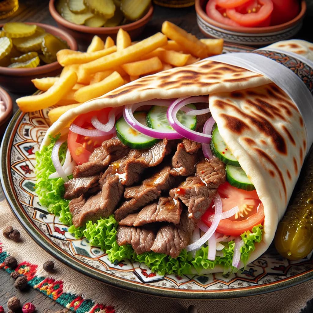 Shawarma de vită